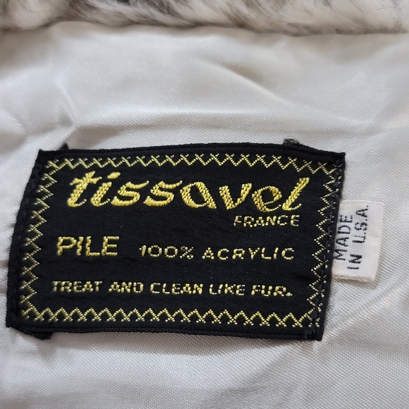 Vintage Faux Fur Tissavel Jacket - Picture 5 of 7